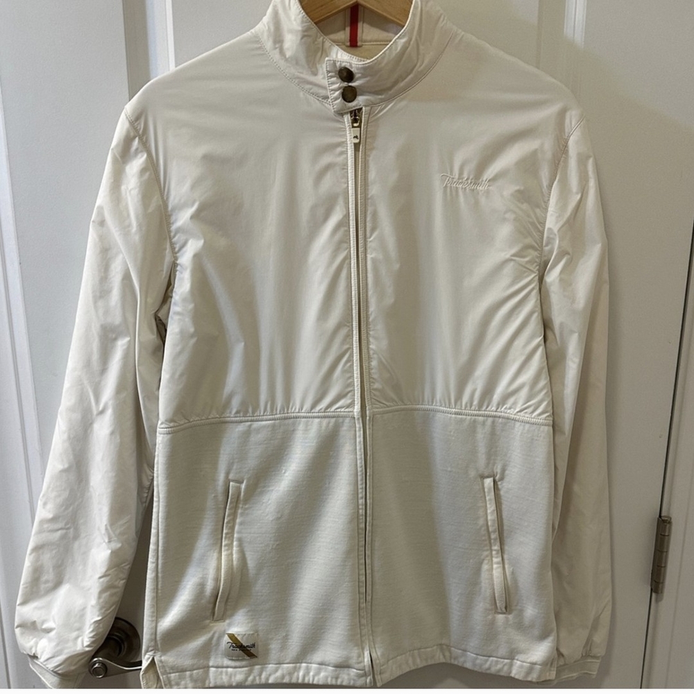 Men's Cream Tracksmith Jacket - Small
